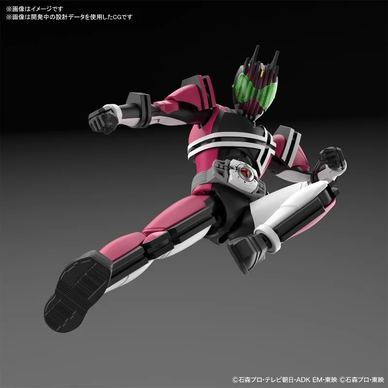 Bandai Original Figure-rise Standard Masked Kamen Rider Anime Figure Kamen Rider Decade Action Figure Toys Gifts For Children