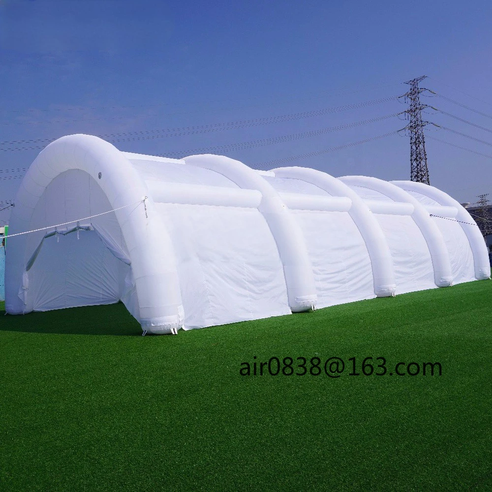 Dome aufblasbares Bogentunnelzelt, Eventgebäude, Sport, Tennisplatz, Pavillon, Fußballzelte, aufblasbares Luftüberdachung für den Verkauf