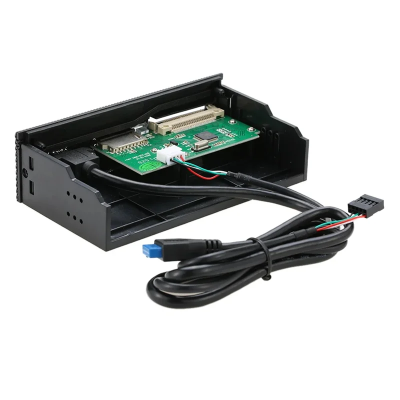 Nuovo! !Pannello frontale del cruscotto PC Lettore di schede interne da 5,25" Supporto multimediale multifunzione USB 3.0 CF XD MS M2 Lettore di schede SD TF