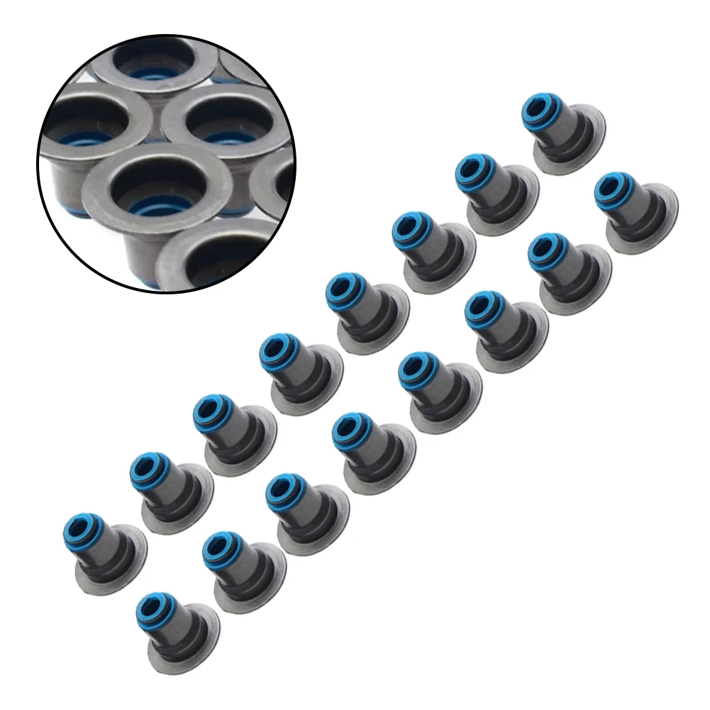 

Комплект из 16 пружинных уплотнительных колпачков для двигателей Chevy LS V8, совместимых с OEM 12482063, защита пружин клапанов