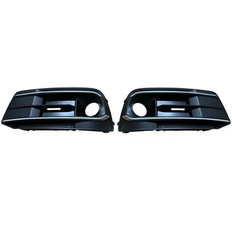 

Auto Left or Right Front Bumper Fog Light Grille Grill Cover with ACC Hole for Audi Q5 2018-2020 80A807679F 80A807680F