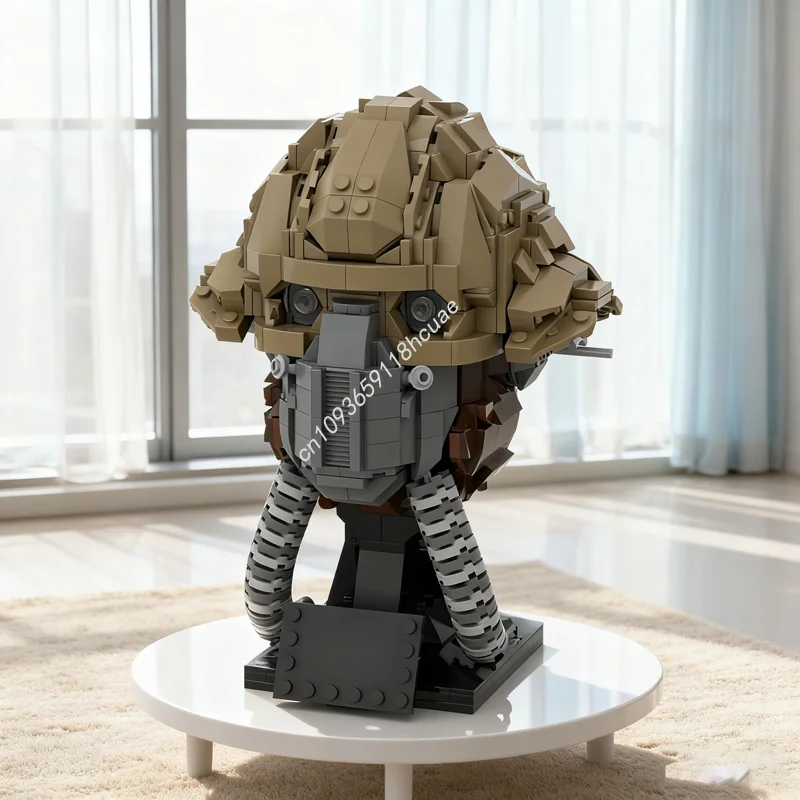 

765pcs MOC Benthic Helmet Collection Star Battle Model Building Christmas Gifts Blocks Assemble DIY Brick Kids Toy Birthday