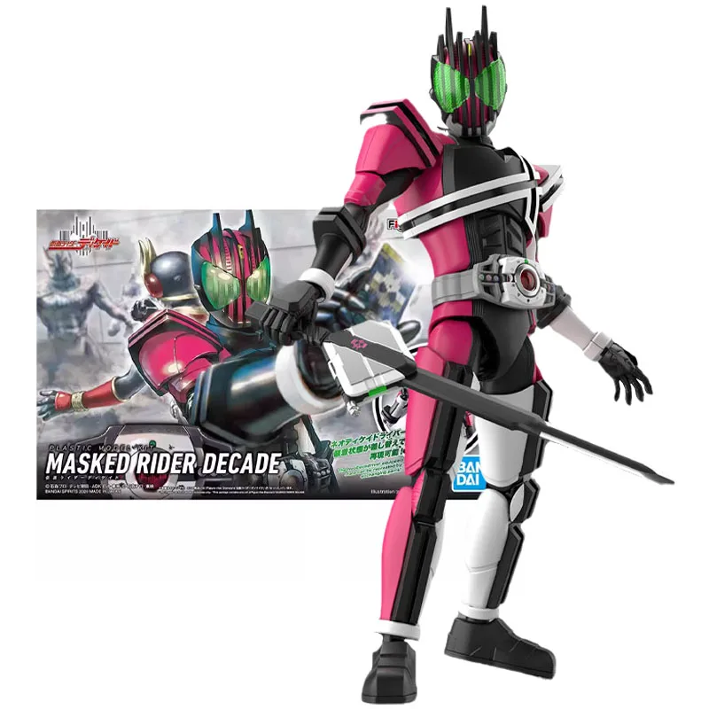 

Bandai Genuine Figure Kamen Rider Model Kit Figure-rise Standard Masked Rider Decade Collection Model Action Figure Toys Gifts