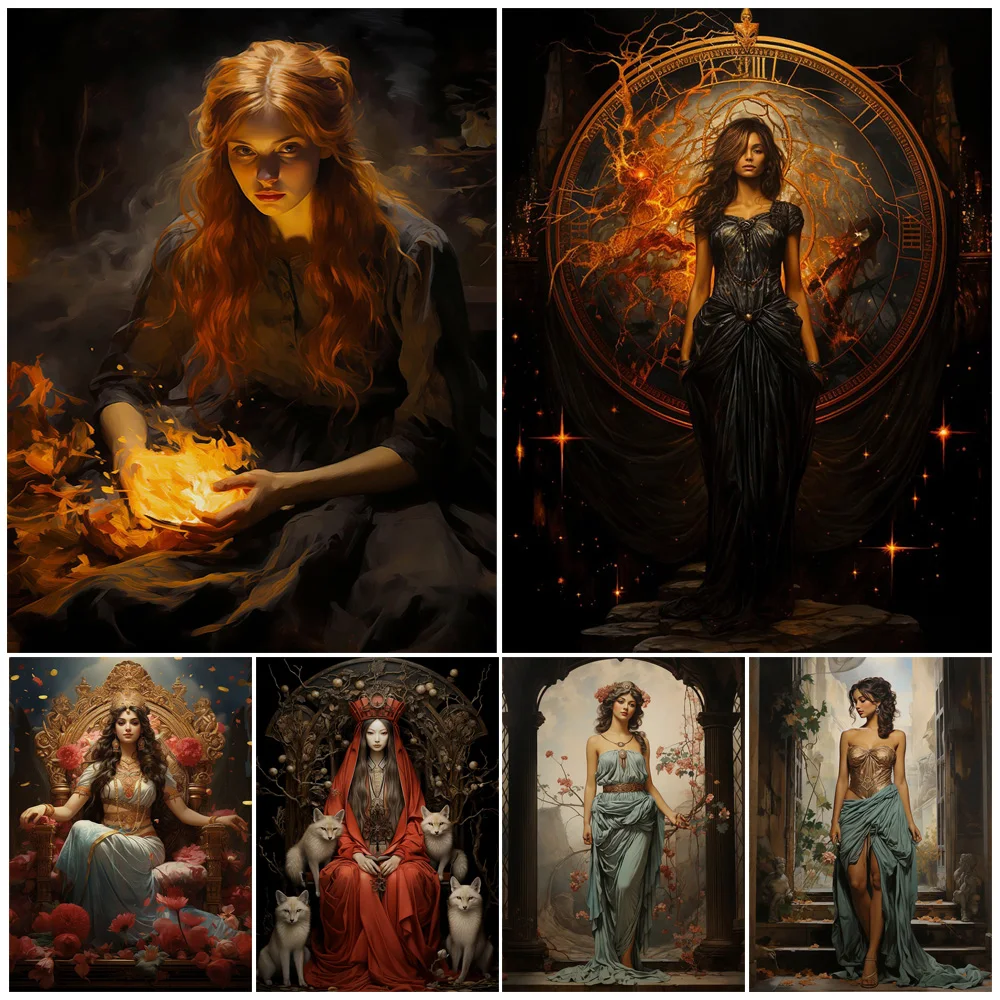 

Hera Greek Goddess Of Marriage Vintage Wall Art Canvas Print Hindu Deity And Greek Mythology Art Poster Print Home Decoration