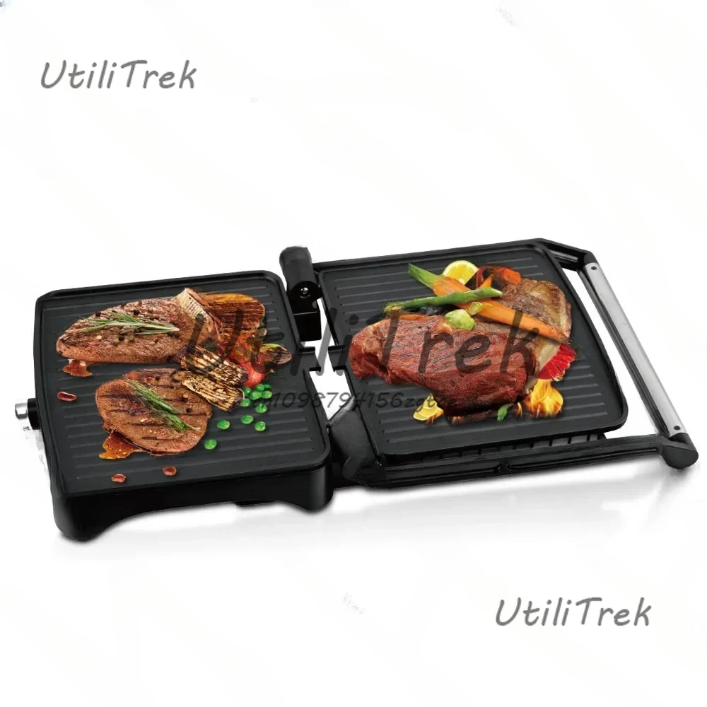 

European household multifunctional steak machine, pan fried and grilled steak machine, iron plate barbecue meat machine
