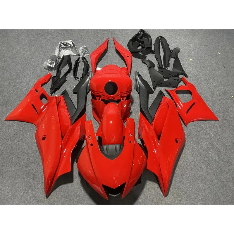 

Комплект обтекателя мотоцикла для Yamaha R25 19-23 года R3 2019 2020 2021 2022 2023, обтекатель ярко-красного цвета