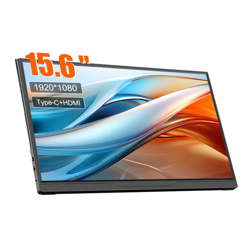 شاشة محمولة 15.6 بوصة FHD 1080P 120HZ مع HDMI USB IPS شاشة ثانية خارجية للكمبيوتر المحمول Mac Switch Xbox ps4 Gaming