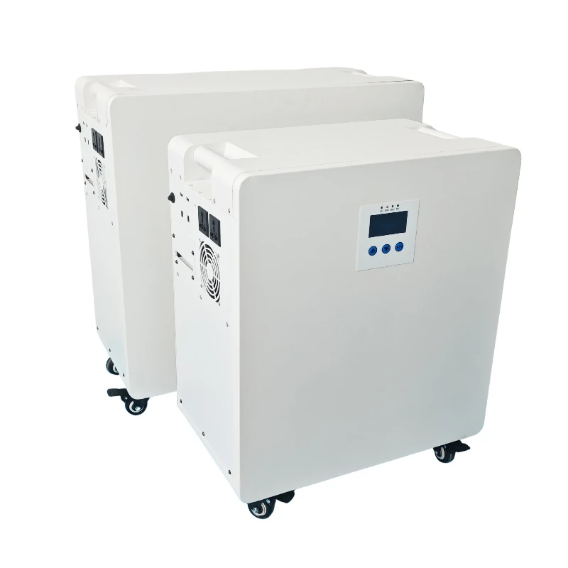 

New solar home power supply energy storage all-in-one machine with wheels 51.2V100ah lithium iron phosphate energy storage