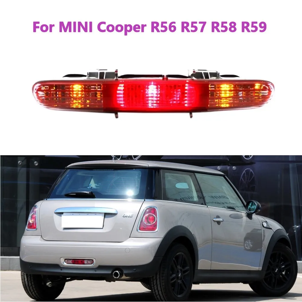 

For MINI R56 R57 R58 R59 2011-2013 Spare Accessories 63247255925 Rear Bumper Tail Fog Lamp Marker Low Brake Up Light Red Light