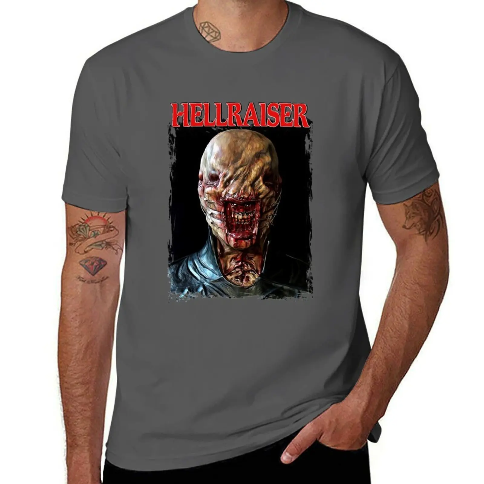 

Hellraiser Chatterer T-Shirt Simple Graphic Design T-Shirt