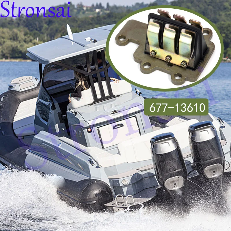 

677-13610 РУЧНОЙ КЛАПАН в сборе для подвесного двигателя Yamaha 6HP 8HP Parsun 6B 8B 677-13610-00 Запасная часть лодочного двигателя