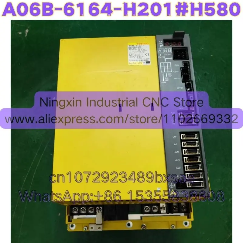 Used A06B-6164-H201#H580 Function Intact