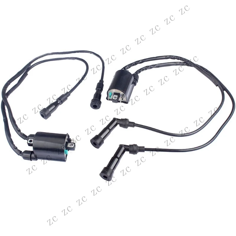 S+ For Honda CB650 CB750 CB900 CB1000 30500-422-003 2Pcs Ignition Coil & Caps