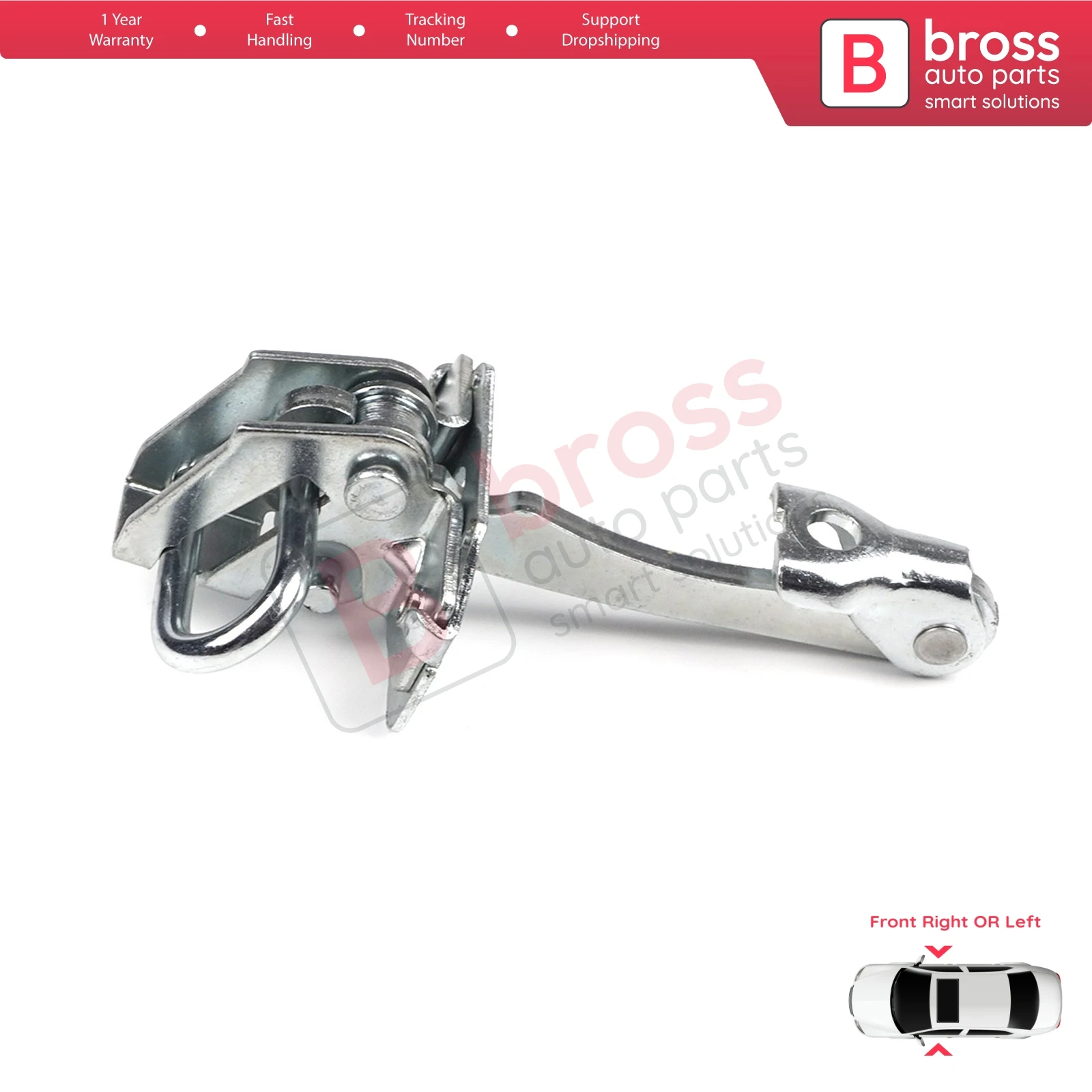 

BDP688 Front Left OR Right Door Hinge Stop Check Strap Limiter 51799767 for Fiat Linea 323 110 Punto Grande Punto Evo 199