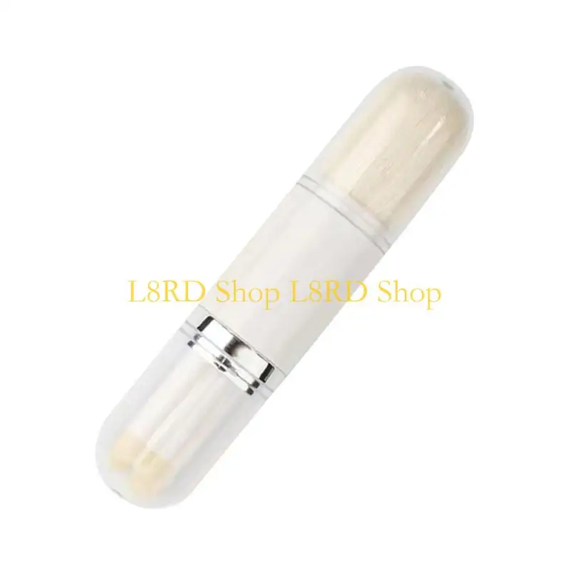 L8RD 여행 친화적 인 개폐식 브러시 세트 다른 피부 타입을위한 부드러운 강모