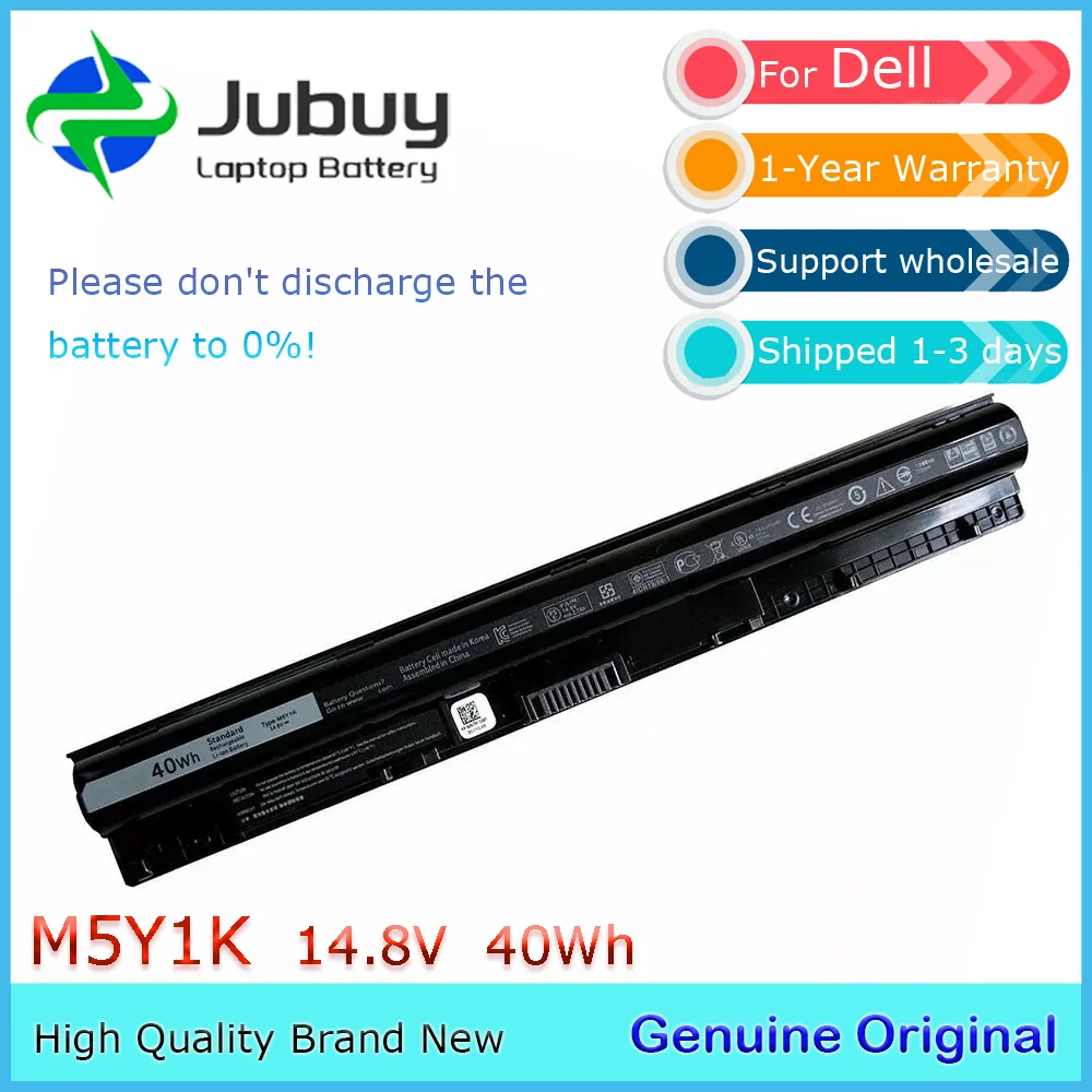 M5Y1K 14.8V 40Wh Original Laptop Battery for Dell Inspiron 3451 3458 5455 5551 5555 Vostro 3578 3478 Latitude