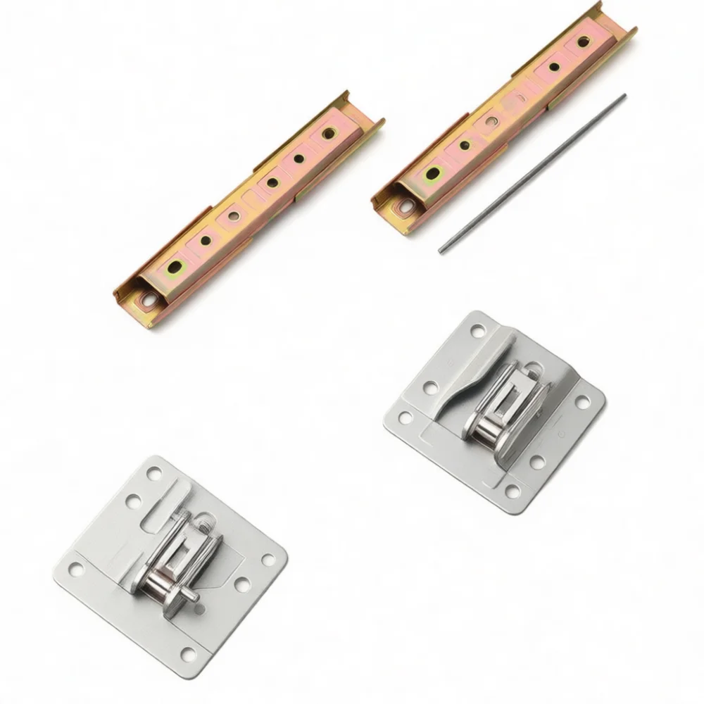 Furniture Hardware Kit - 家具用金具コネクター、金属製ソファバックル、セクショナルカウチの取り付け用アクセサリー、修理部品およびフレームサポート