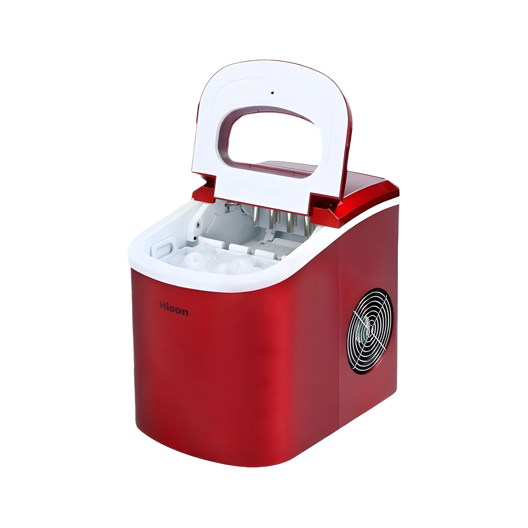 ماكينة صنع الثلج الصغيرة للأعمال المنزلية 12 كجم ماكينة صنع الثلج الأوتوماتيكية لشاي الحليب التجارية KTV