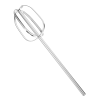 Electric Mixer Blender Stir Stick Whisk Small Tools Baking Accessories Silver Kitchen Multifunctional Extended Rod
