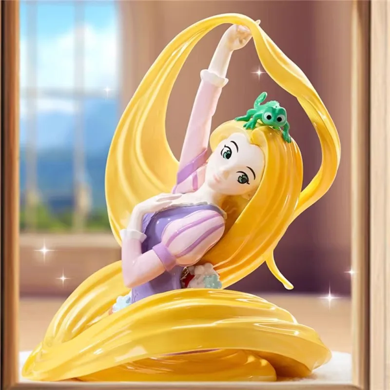 Authentique Disney Princess Art Film série II figurine à collectionner boîte aveugle à la mode décoration de bureau figurines de jouets d'action