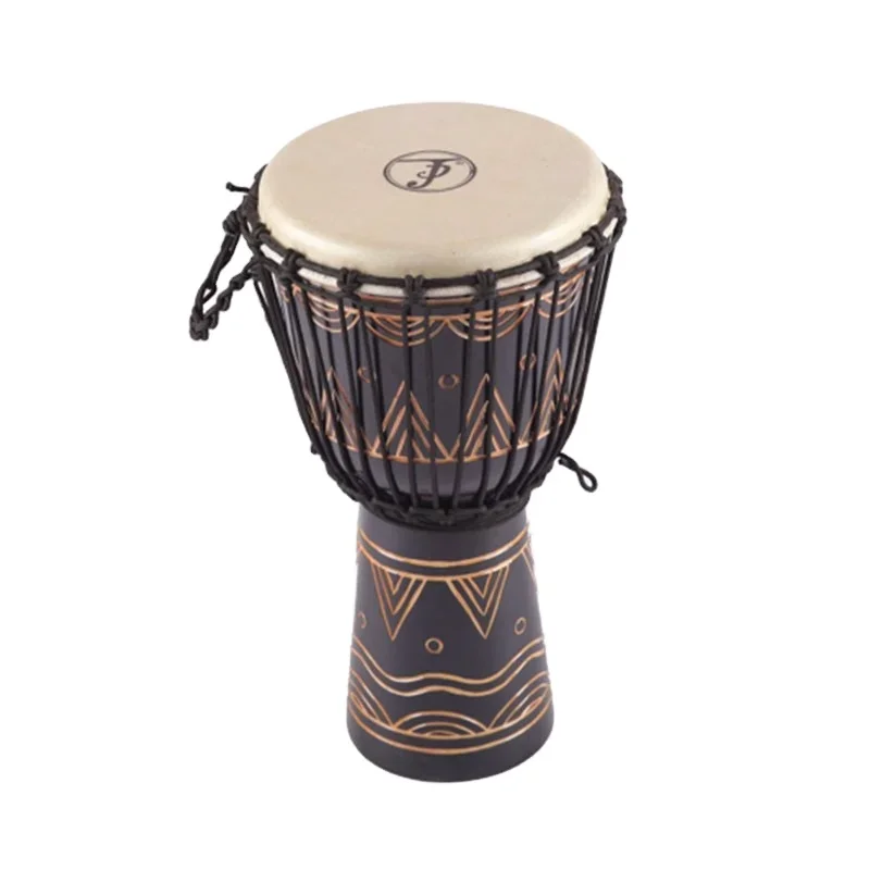 

2025 Factory Supply Percussion Instrument Cheap Djembe African Drum Goat Skin Professional Large Africa Djembe Drum For Kids Adu