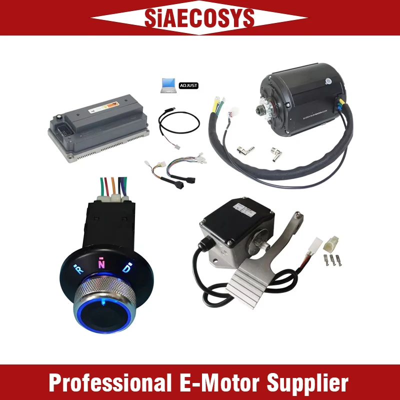 

QS138 QSMOTOR Liquid Cooled 4000W 90H 7500W Max Continuous SiAECOSYS 72V 110KPH PMSM Mid Drive Motor Conversion Kits ATV Vehicle