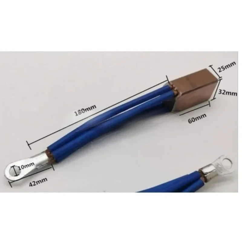 54mm Ground Wire Welding Positioner Turntable 3/8'' for Carbon Brush Cable