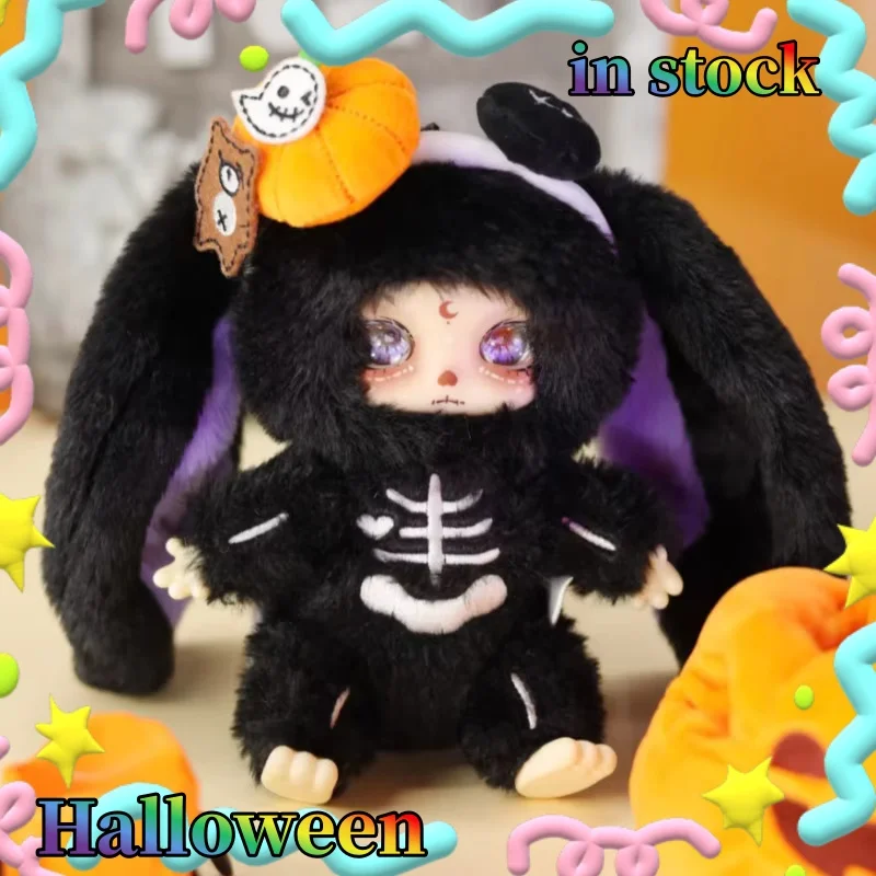 

Lokiki Halloween Magic Night Collection Action Figure Plush Toy Desktop Decoration Collectible Doll Model Christmas Gift Toys