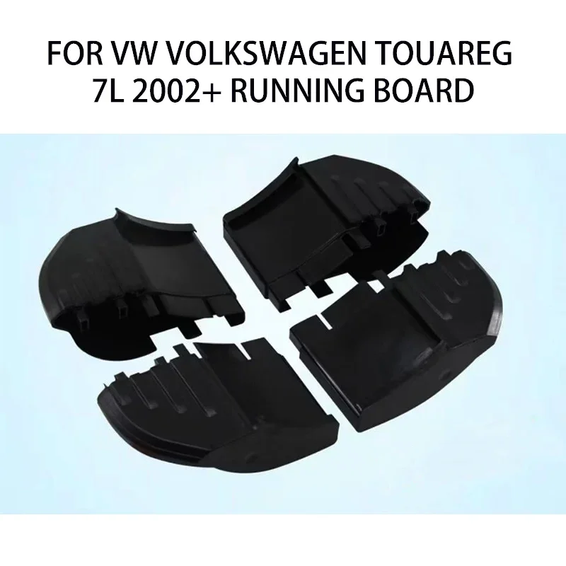 For VW For Volkswagen Touareg 7L 2002-2020 Running Board Side Steps Door End Caps Top Plug Cover Replacement Accessories