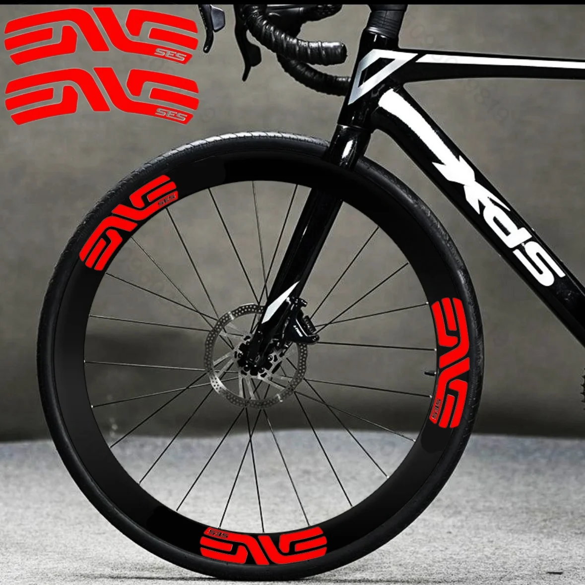 12 4500D Blade Stickers Bike Loop Bike Rainbow Pattern 7, 76 * 1, 22 Inch Axle Cover Best Rider Gift for Motorcycle Helmet Car