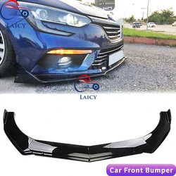 LAICY For Renault Megane Car Front Bumper Chin Lip Spoilers Body Kits Splitter Skirt Diffuser Protection Guard Covers