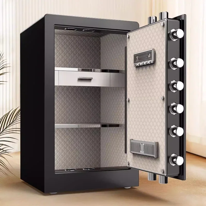 #Large Safe All Steel Anti-Theft Heavy Duty Piggy BankSafe Fingerprint Smart Password Lock Living Room Decoration Safe HomeSafe