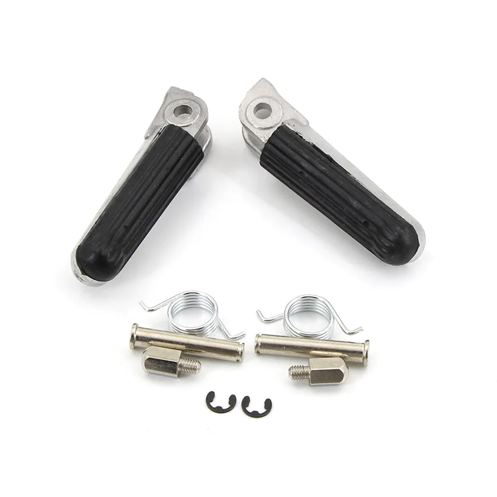 Motorcycle Front Footrest Foot Peg Pedal Foot Rest Accessories FOR FOR HONDA CBR250 NSR250 NSR75 CBR400 VFR400 RVFR400 NC30 NC35