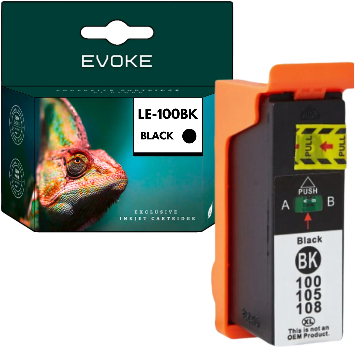 Evoke Compatibele Toner voor Lexmark 100Xb 100 B 014N1068E 14N1068E Zwart 22 ml 660 Pagina's S300 S301 S302 S305 S405 S505 Pro205 Pro709 Pro901