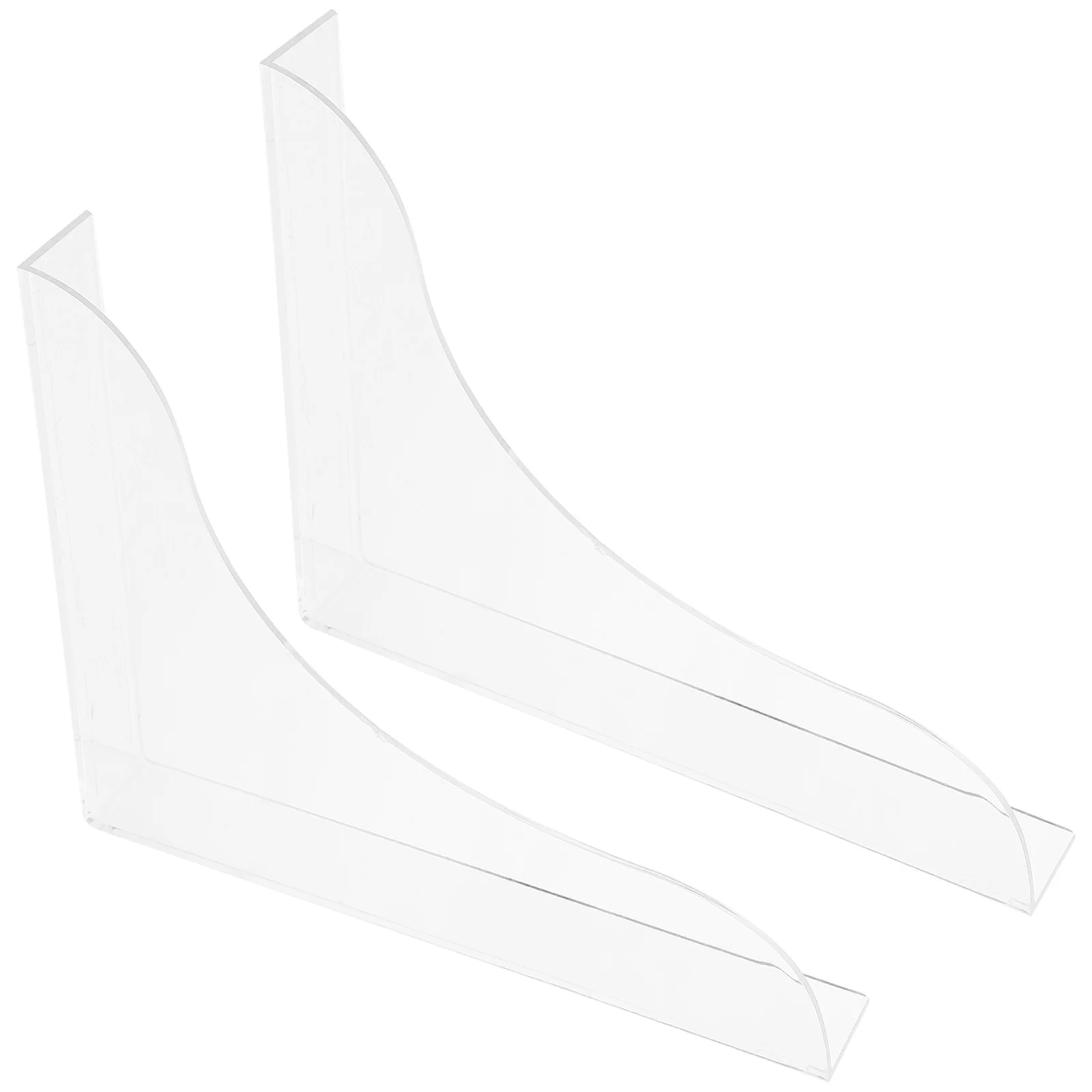 

2 Pcs Splash Guard Water Trough Shower Guards Tub Sink Bathtub for Corner Acrylic Blocker Door Barrier Bathroom