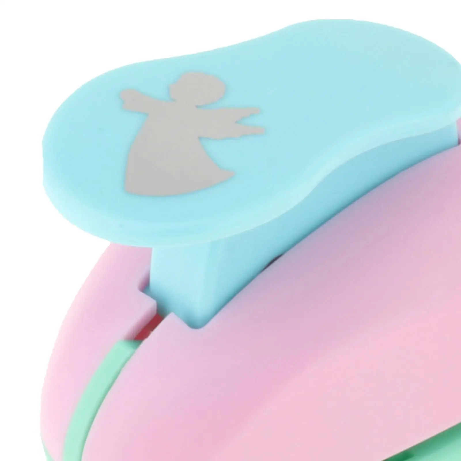 Decorative Paper Punch for Scrapbook Edges with Comfortable Grip for Home Classroom and Gift Tag Making