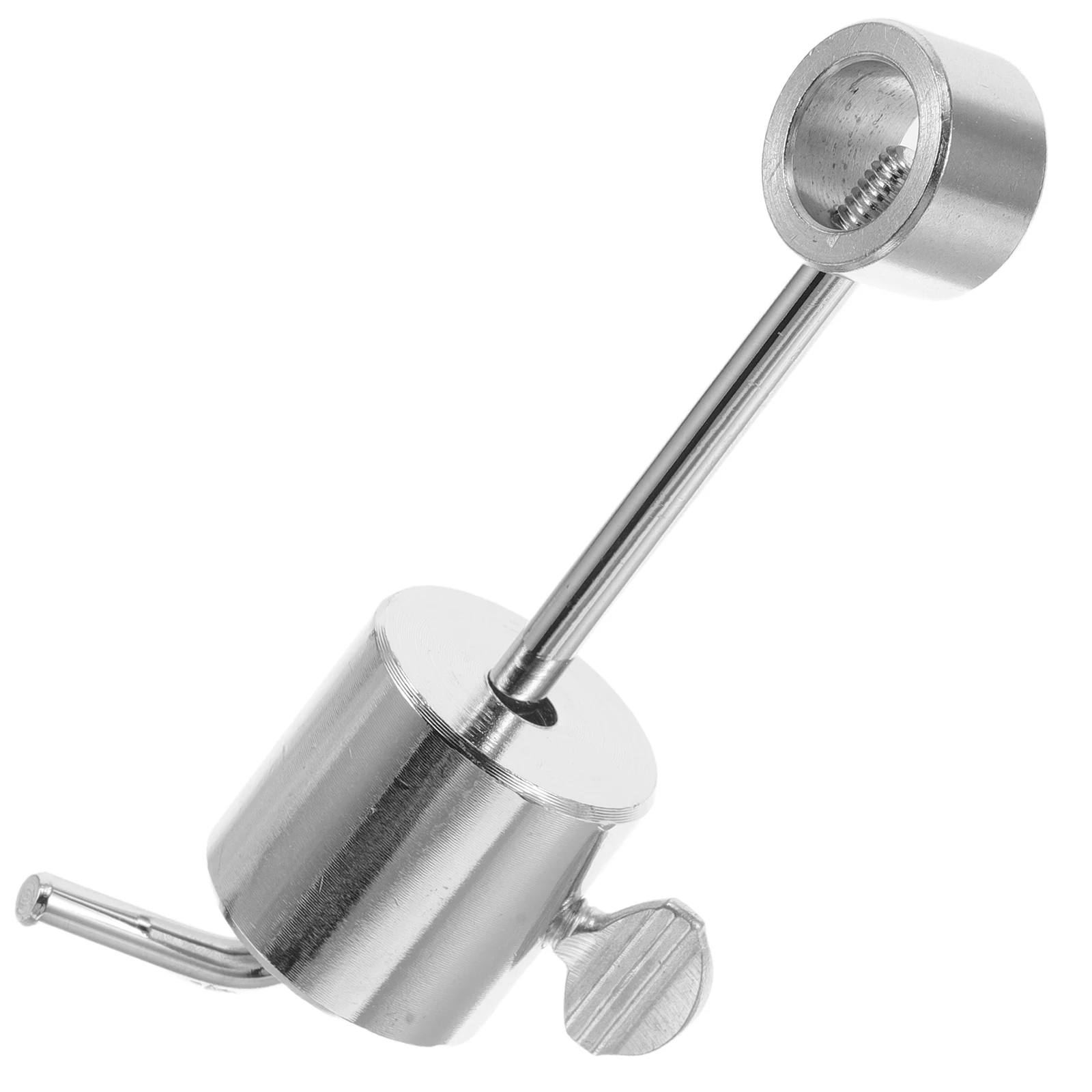 

Stainless Steel BBQ Fork Rack Roast Chicken Spit Rod Accessory Sturdy Support Grill Balance Weight Easy Installation Enhanced
