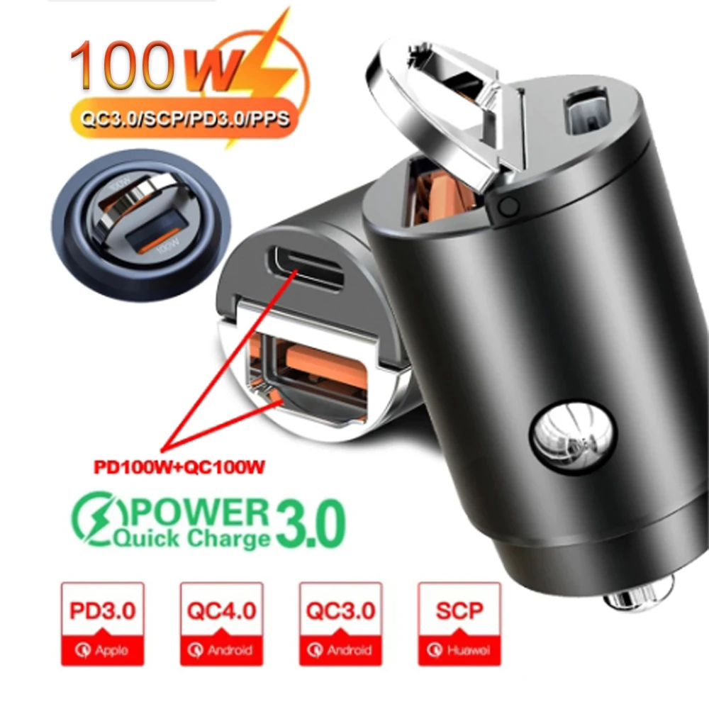 100W/ QC3.0 Pd Mini… - image