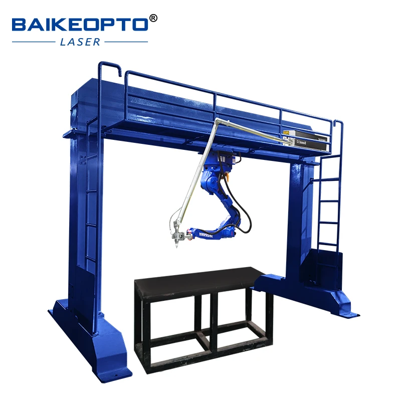 Machine de découpe 3D CO2 BK-J500L-GP25, conception modulaire pratique, traitement du PVC, Machine Laser 500W