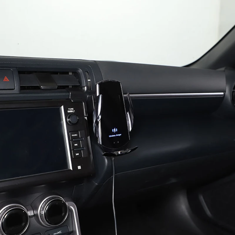 Car Accessories for Subaru BRZ Toyota 86 2022-25 ABS Car Dashboard Air Outlet Side Phone Holder GPS Navigation Bracket Interior