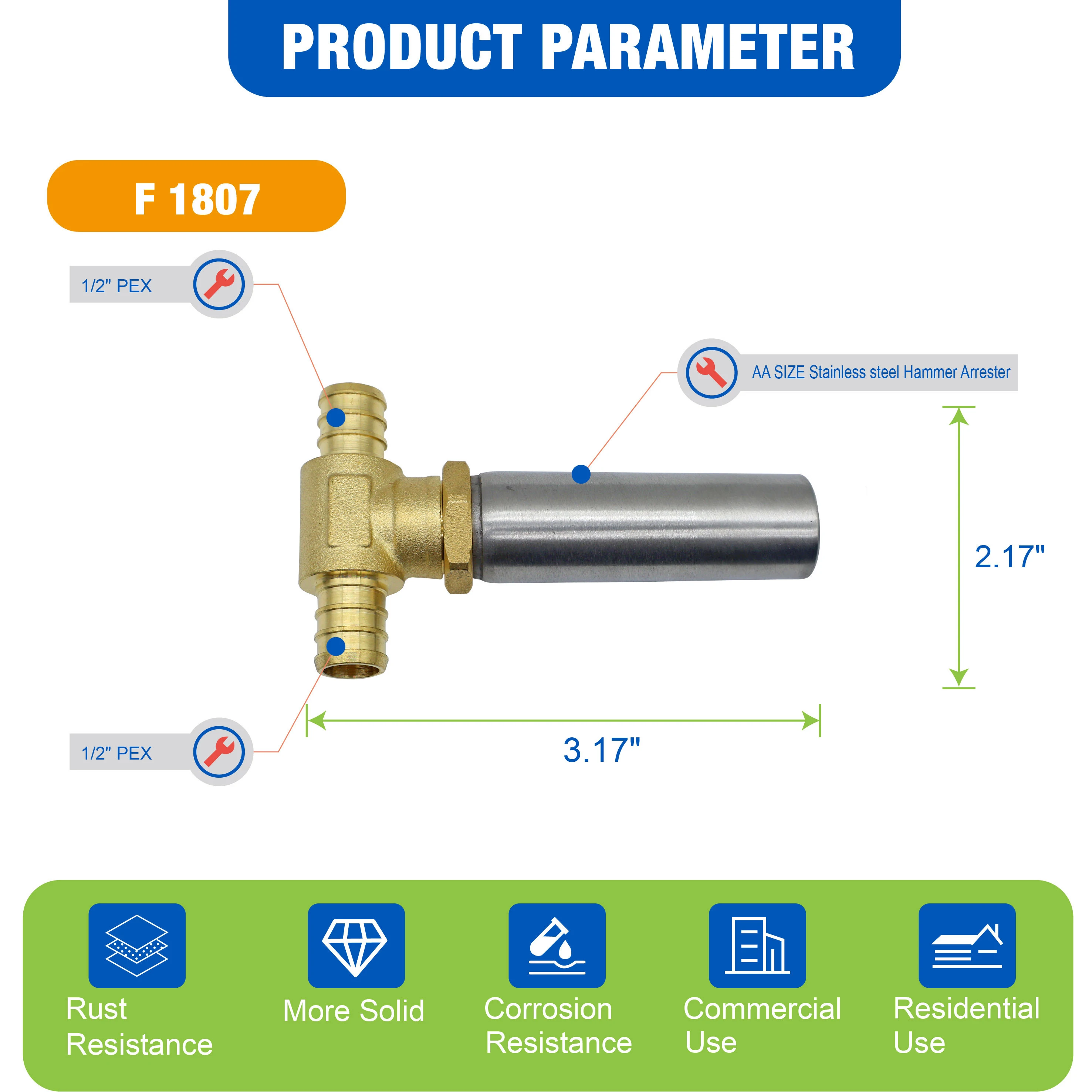 KING SMART F1807/PEX B 1/2