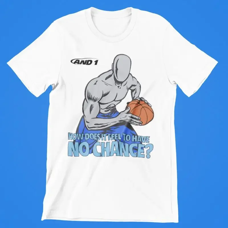 And 1 No Chance Basketball One Retro Vintage Front Only Premium Blend T Shirt