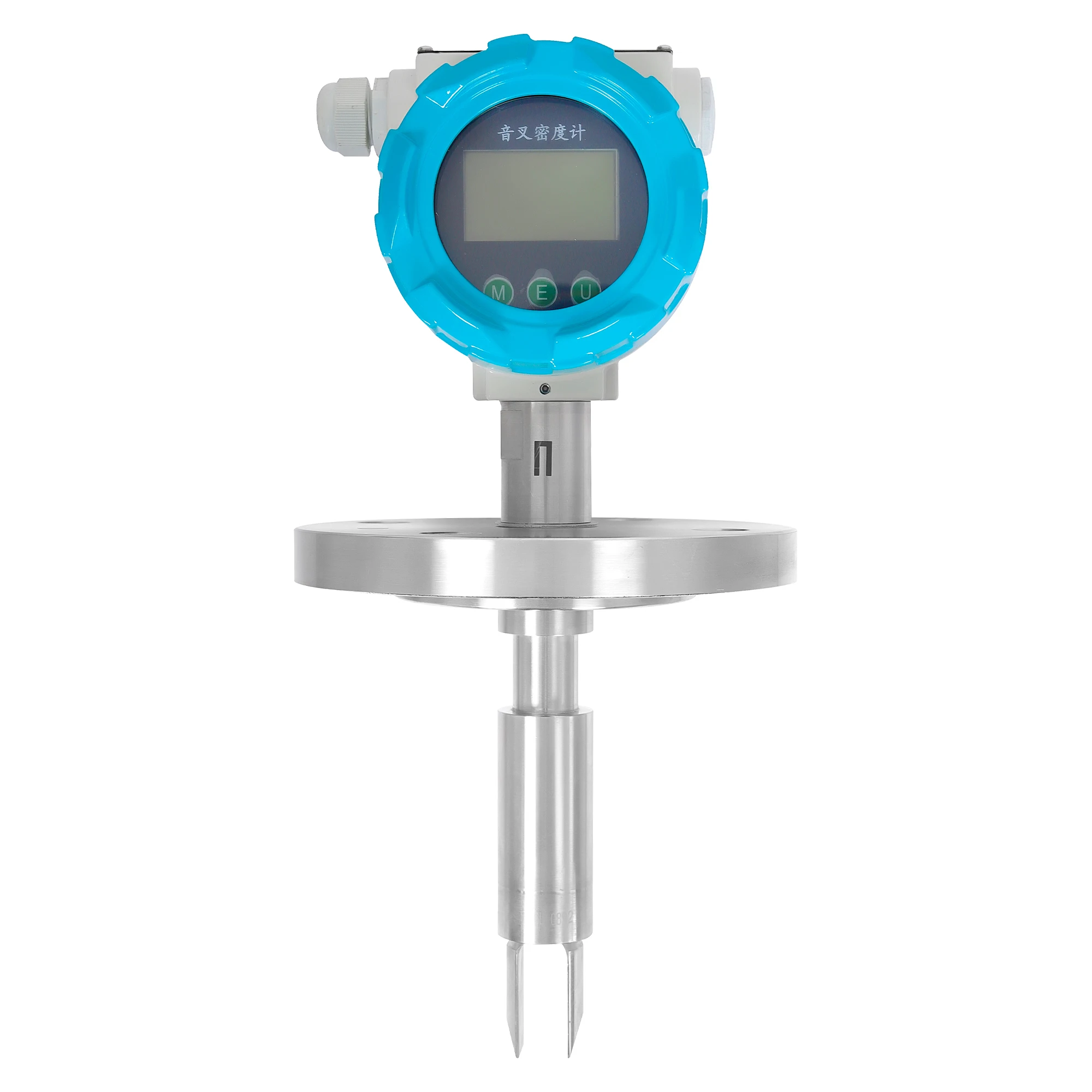 High Precision Digital Density Meter Sludge Density Index Meter 4-20mA Tuning Fork Density Sensor Stainless Steel IP65