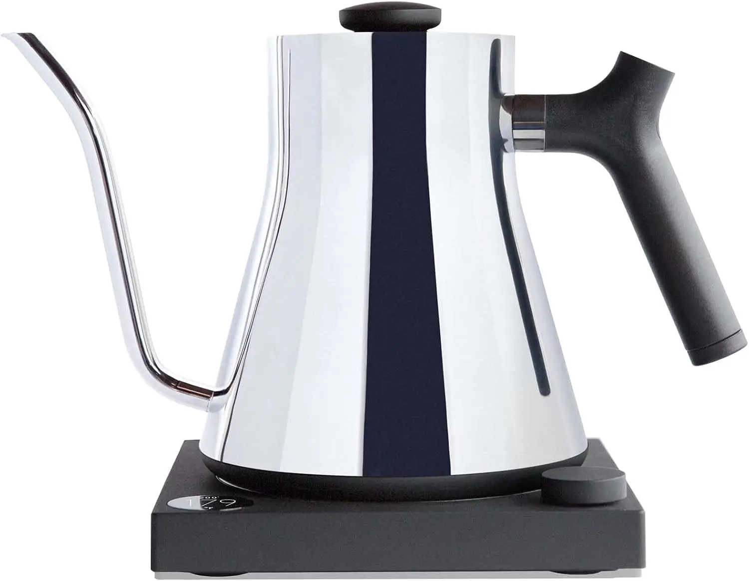 Stagg EKG Electric Gooseneck Kettle - Pour-Over Coffee and Tea Kettle - Stainless Steel Kettle Water Boiler - Quick Heating Elec