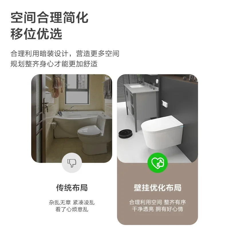

Small apartment smart toilet