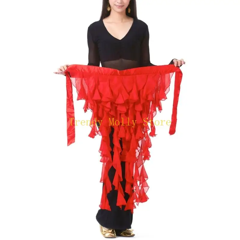 N5KB Przedstawienia Gotowy schemat akcesoriów do tańca brzucha Temat Pasek poliestrowy Egipski wzór