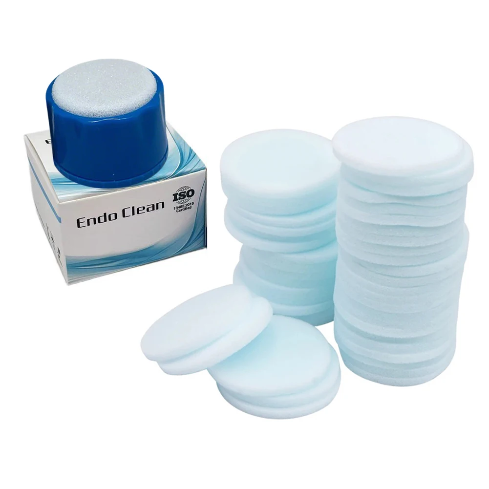 

1Pc Dental Root Canal Endo File Clean Stand Holder With Replacement Disposable Sponge Pads Dentistry Tools Drills Foam Organizer