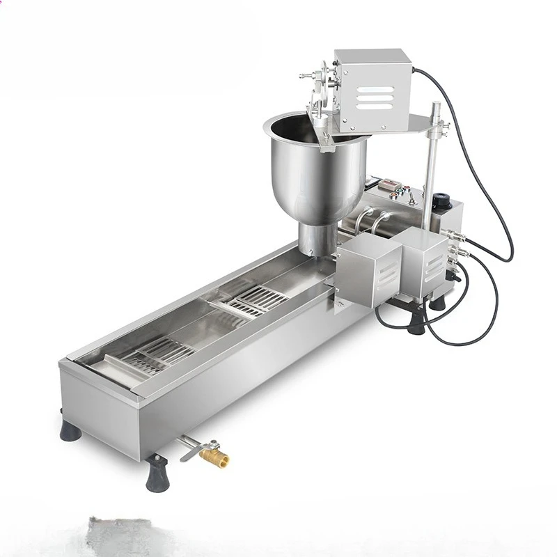 Commercial donut machine Automatic donut oil fryer Large capacity donut frying equipment