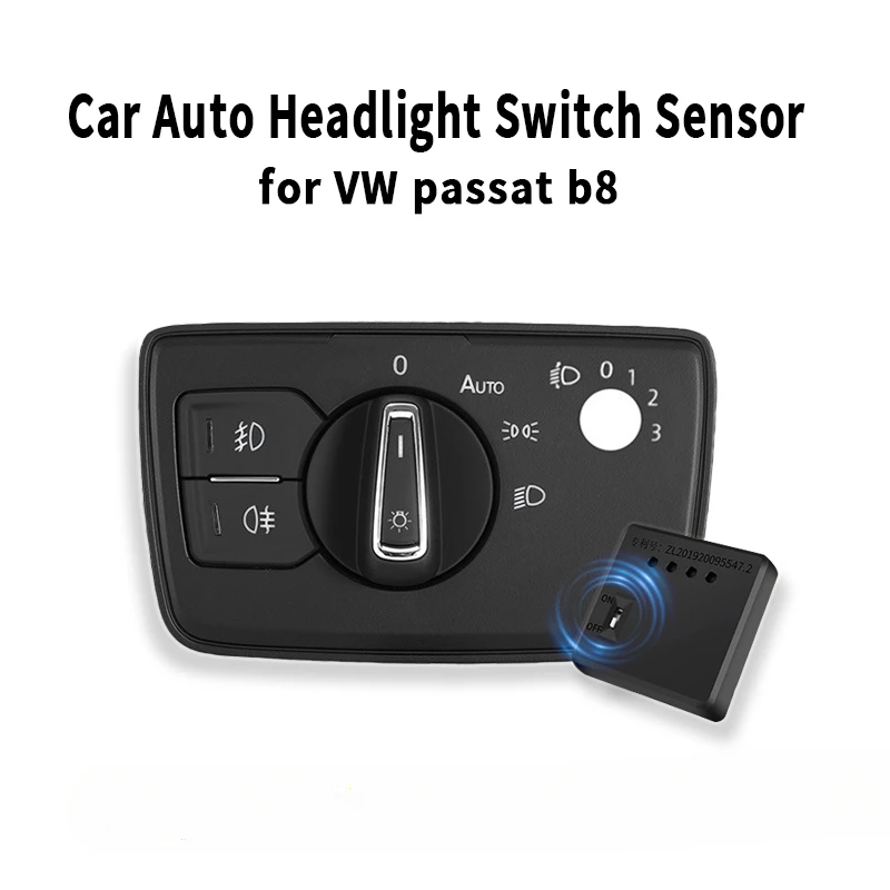 

AUTO headlight switch fog light adjust sensor switch control module button for VW passat b8 2017 2018 2019 modify accessories