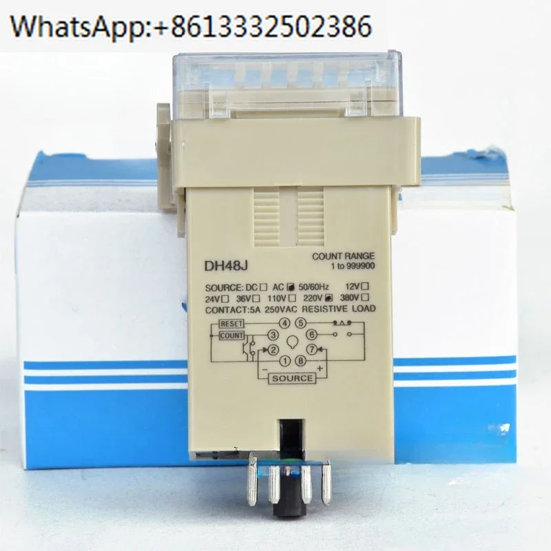 

Реле времени счетчик DH48J 8-контактный 220 В 380 В памяти отключения электроэнергии